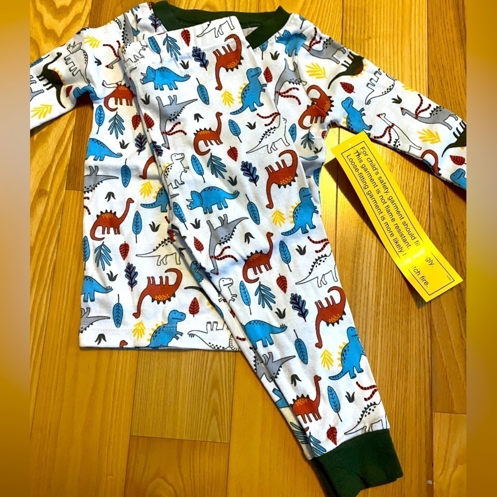 Toddler dinosaur pajamas 18m